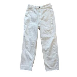Hollister Jeans, Size 27, 5R, Ultra High Rise Vintage Straight, White